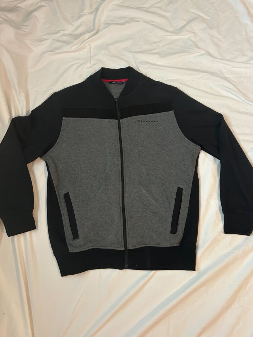 SEAN JOHN TRACK JACKET LARGE P DIDDY PUFFY COMBS